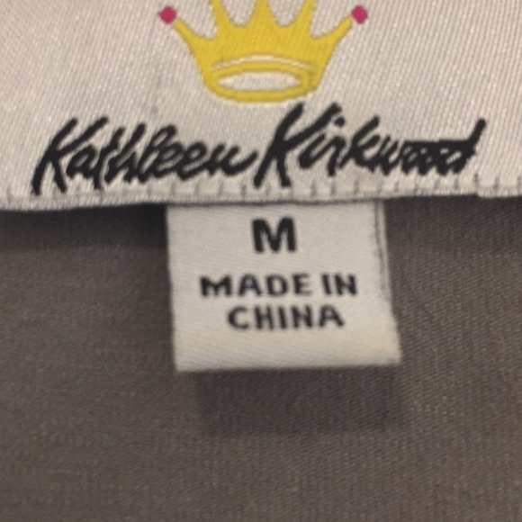 Kathleen Kirkwood size M. Light grey tank - Picture 4 of 5